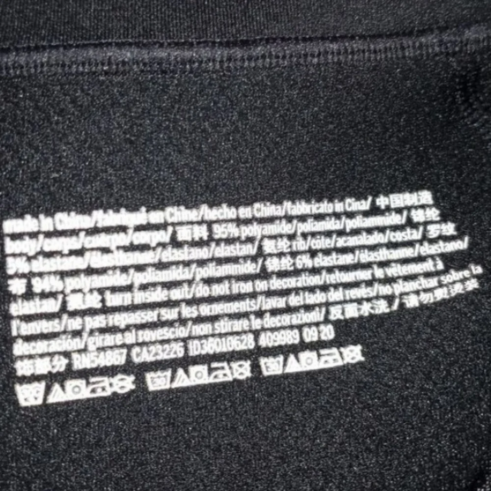 PINK Victoria's Secret Black Quarter-Zip Sweatshirt Sz.XS EUC. - Picture 8 of 8